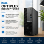 Dell OptiPlex Small Form Factor 7010- i3-13 Gen 8 GB Ram 512 M.2 Storage - New + Keyboard + Mouse - Image 2