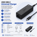 Astrum 45W Type-C PD Universal Laptop Charger Adapter- CL720 - Image 2