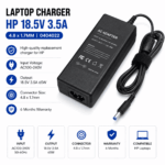 HP 18.5V 3.5A 4.8” 1.7MM Replacement Charger - Image 2