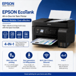 Epson EcoTank L5190 A4 Colour Multifunction Inkjet Printer - Image 4