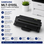Samsung MLT-D105L Black Toner Cartridge (Compatible) - Image 2