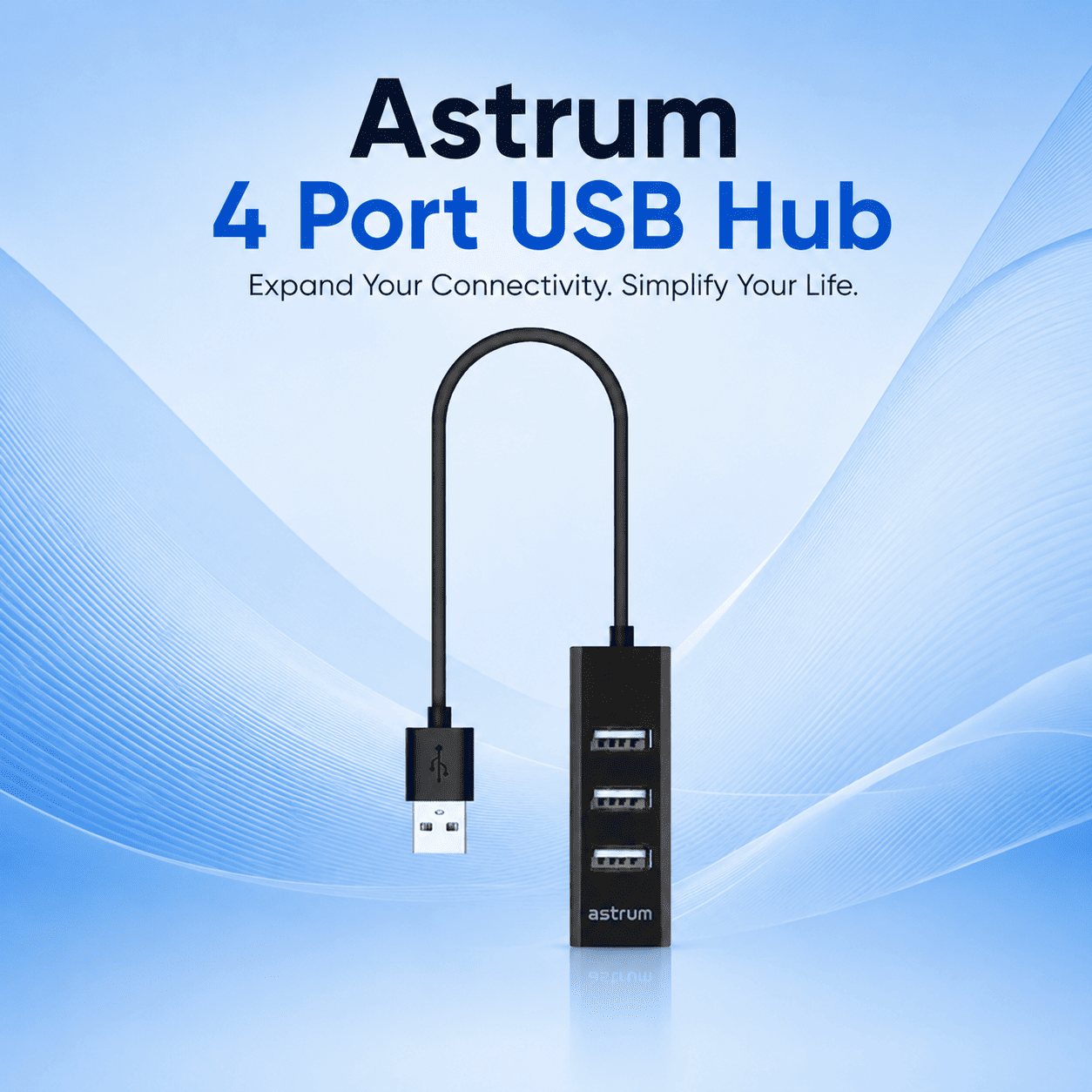 82A Astrum 4 Port USB Hub - Image 1