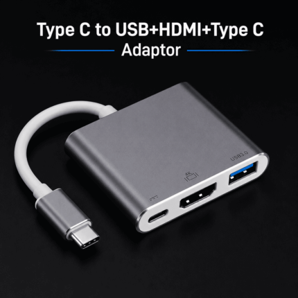 Type C to USB+HDMI+Type C Adaptor