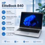 HP EliteBook 840 G5 Intel i5, 8th Gen Ultrabook Laptop with Win 11 Pro + 16GB Ram 256 SSD- Refurbished - Image 2