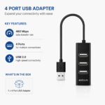 Astrum 4 Port USB Hub - Image 2